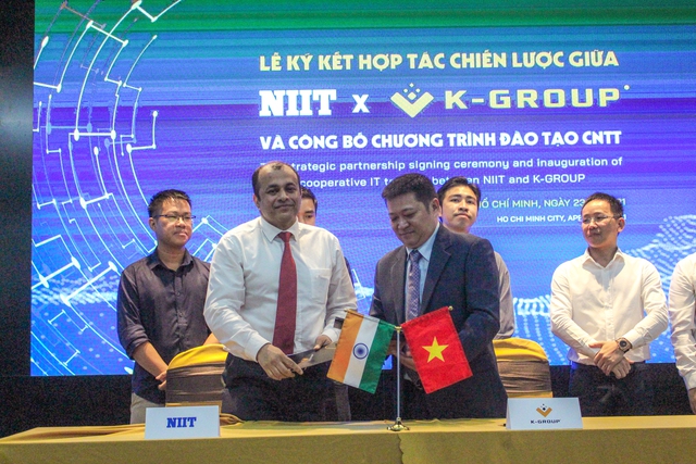 K-Group hợp tác với ông lớn Ấn Độ NIIT, đào tạo các khóa học về AI, big data, blockchain… - Ảnh 3.