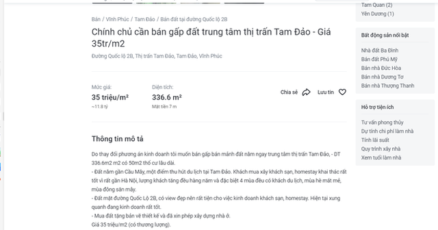  Vĩnh Phúc: Giá đất vọt từ vài trăm triệu lên tiền tỷ, người có đất vớ bẫm, người nghèo khó mua nhà - Ảnh 1.