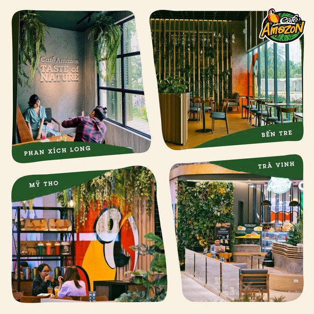 Chuỗi Café Amazon lớn nhất Thái Lan đổ bộ Việt Nam với 5 cửa hàng: Menu dành riêng cho khách Việt có cà phê đen, bạc xỉu đá, trà đào, trà vải... - Ảnh 2.