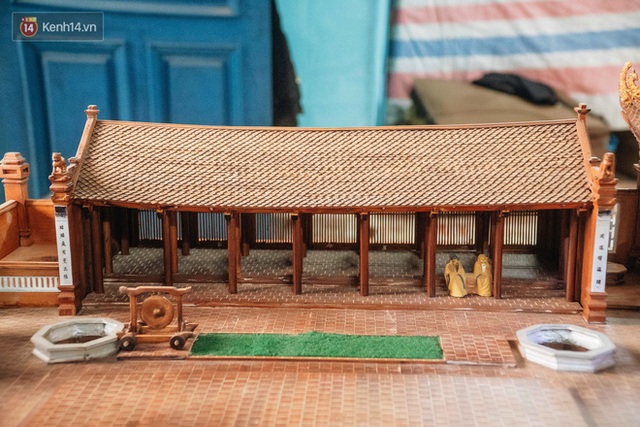 Hà Nội: Độc đáo mô hình đình làng bằng gỗ siêu nhỏ, trả giá 2 tỷ cũng không bán! - Ảnh 21.