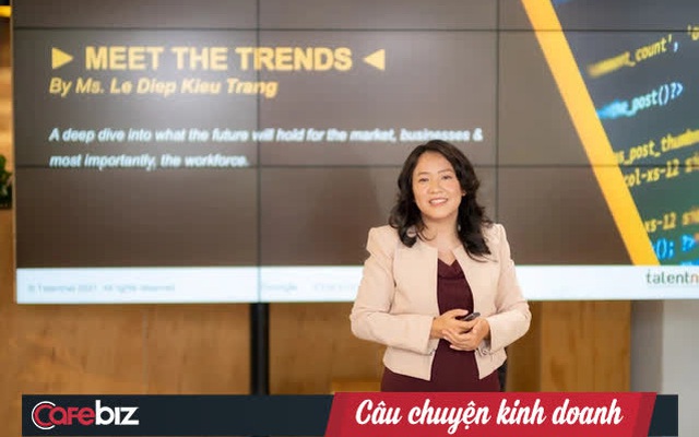 Bà Lê Diệp Kiều Trang đã công bố những số liệu mới nhất về xu hướng Sales & Marketing tại Việt Nam năm 2021
