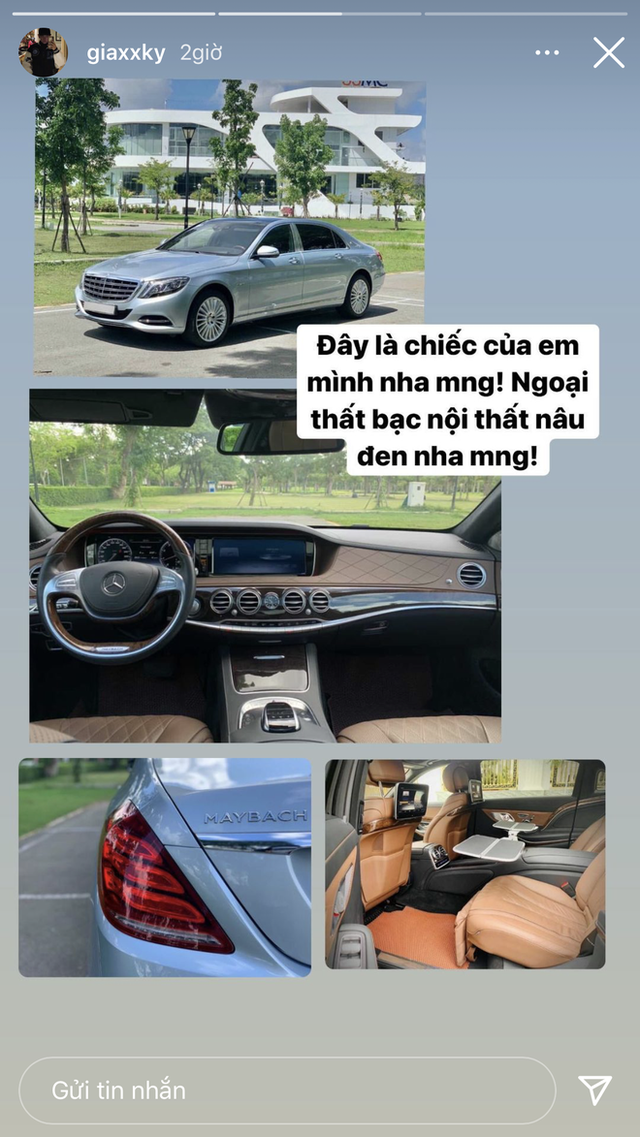  Rich kid Gia Kỳ bất ngờ rao bán 2 chiếc Maybach để ủng hộ Quỹ vaccine Covid-19: Chơi đẹp thật sự! - Ảnh 4.