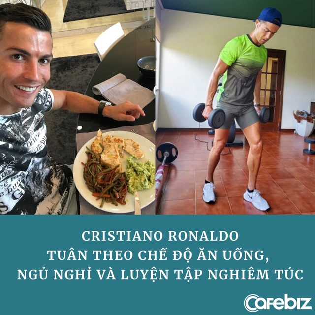 Siêu sao Cristiano Ronaldo: Không uống nước ngọt vì 6 múi và tỷ lệ mỡ hoàn hảo, không xăm mình để tiện hiến máu hơn - Ảnh 1.
