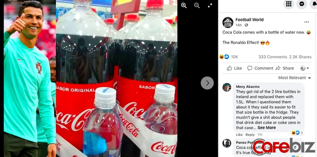Coca Cola bán chai lớn tặng kèm nước lọc - Ảnh 1.