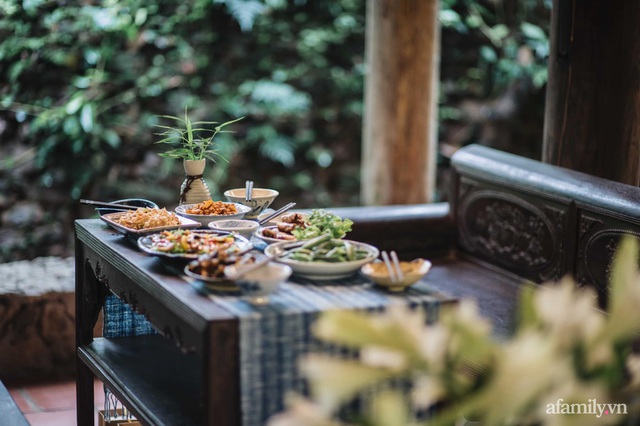 Cuộc sống yên bình trong ngôi nhà nhỏ và khu vườn xanh mát bóng cây ở ngoại thành Hà Nội - Ảnh 8.