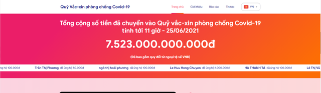 Ra mắt website chính thức của Quỹ vaccine COVID-19: Chung tay cùng cả nước chống dịch chưa bao giờ dễ dàng đến thế! - Ảnh 3.