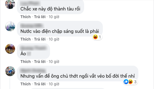  VinFast Fadil nổi bất chấp, đèn sáng trưng sau vài tiếng nằm hồ, CĐM đua nhau khen xe xịn, có khả năng chống nước - Ảnh 5.