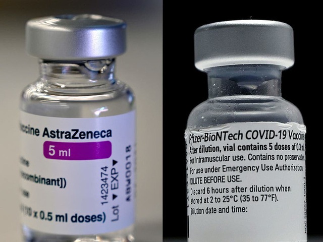 Nghiên cứu: Tiêm kết hợp vaccine COVID-19 của AstraZeneca và Pfizer có thể chống lại Covid-19 tốt hơn - Ảnh 1.