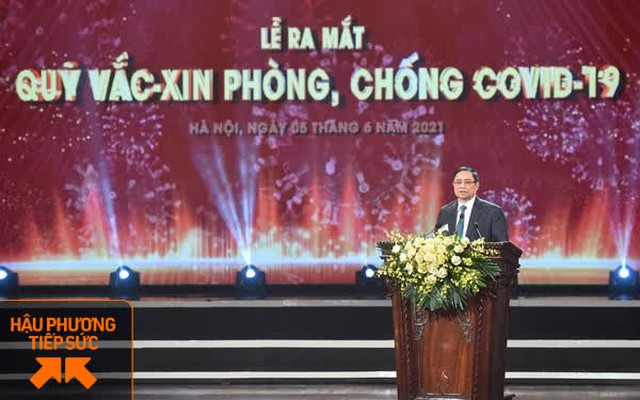 Thủ tướng Phạm Minh Chính: Sự đồng lòng của nhân dân là chìa khóa mở cánh cửa lớn để chúng ta thoát ra khỏi đại dịch và trở về cuộc sống bình thường, bình yên, an dân, an toàn. Ảnh VGP