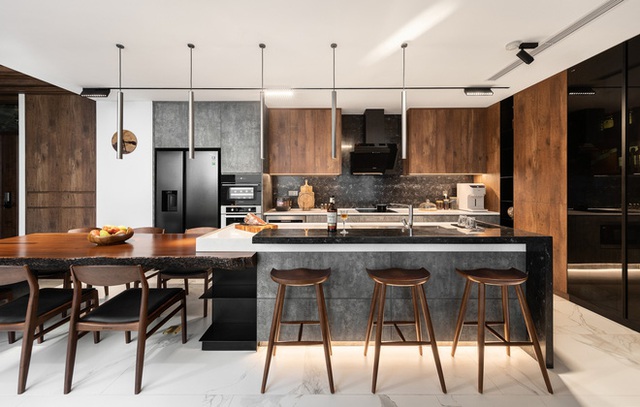  Vợ chồng 9X chi 5 tỷ cải tạo penthouse, dành hẳn 150m2 làm khu vườn trên cao để chill tại gia  - Ảnh 10.