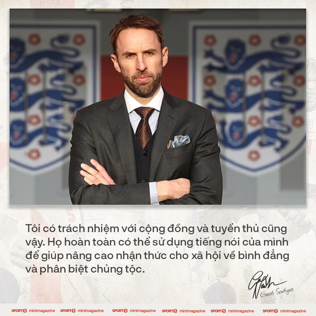  Tâm thư của HLV Gareth Southgate viết cho nước Anh: Nếu không có niềm tự hào dân tộc, cơ hội khoác áo Tam sư sẽ không bao giờ xuất hiện  - Ảnh 11.