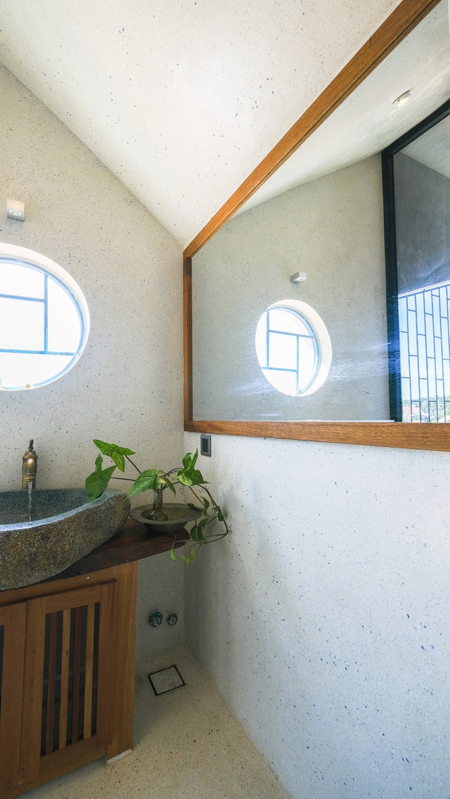  Nhà ven sông siêu chill với kiến trúc nhiệt đới, mê nhất là khu giếng trời xanh mát đến lịm người  - Ảnh 19.