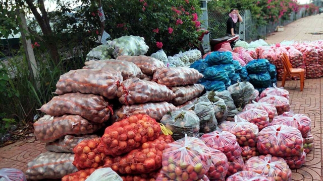  Hàng hóa thiết yếu ở TP.HCM đầy đủ, có hiện tượng mua hàng từ siêu thị ra ngoài bán  - Ảnh 2.