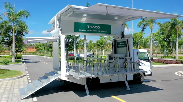  Tận mục dàn xe chuyên dụng phục vụ tiêm chủng vaccine lưu động 150 tỷ của THACO - Ảnh 6.
