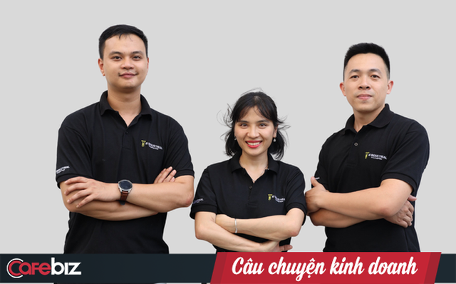 Team founder của EI Industrial (từ trái qua): Nguyễn Nhật Trung - Trần Thị Kim Phúc - Hồ Phi Ân