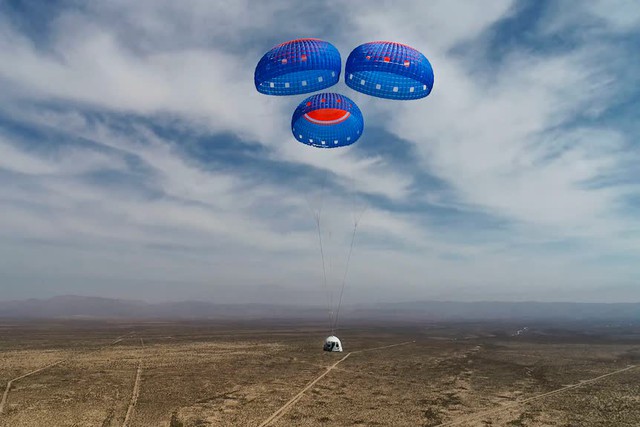 Chuyến bay 11 phút vào không gian của Jeff Bezos: Được thực hiện hoàn toàn tự động, đi lên bằng tên lửa, đáp xuống mặt đất bằng... dù - Ảnh 4.