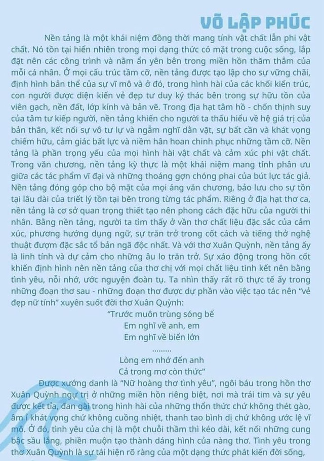 Bài văn phân tích tác phẩm Sóng của thủ khoa kỳ thi tốt nghiệp THPT gây tranh cãi: Dài 10 trang, ngôn từ uyên bác đến mức... người thường lạc lối - Ảnh 3.