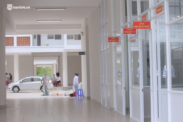  Ảnh: Cận cảnh bệnh viện Dã chiến số 1 điều trị bệnh nhân COVID-19 ở Đà Nẵng - Ảnh 2.