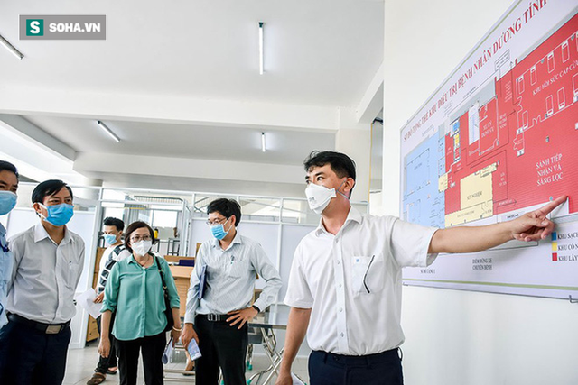  Cận cảnh Bệnh viện dã chiến Đà Nẵng hoàn thành sau 3 ngày xây dựng vừa đưa vào hoạt động - Ảnh 12.