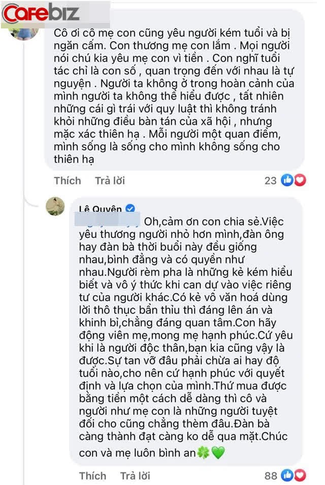 Nữ hoàng phòng trà Lệ Quyên: Thứ mua được bằng tiền dễ dàng thì có cho tôi cũng chẳng thèm. Đàn bà càng thành đạt càng không dễ qua mặt - Ảnh 2. Nữ hoàng phòng trà Lệ Quyên: Thứ mua được bằng tiền dễ dàng thì có cho tôi cũng chẳng thèm. Đàn bà càng thành đạt càng không dễ qua mặt - Ảnh 2.
