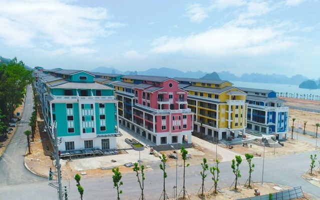 Một phần dự án Khu tổ hợp du lịch nghỉ dưỡng Sonasea Vân Đồn Harbor City – phân khu I ở xã Hạ Long (Vân Đồn, Quảng Ninh) hiện đang được chủ đầu tư thế chấp ngân hàng BIDV.