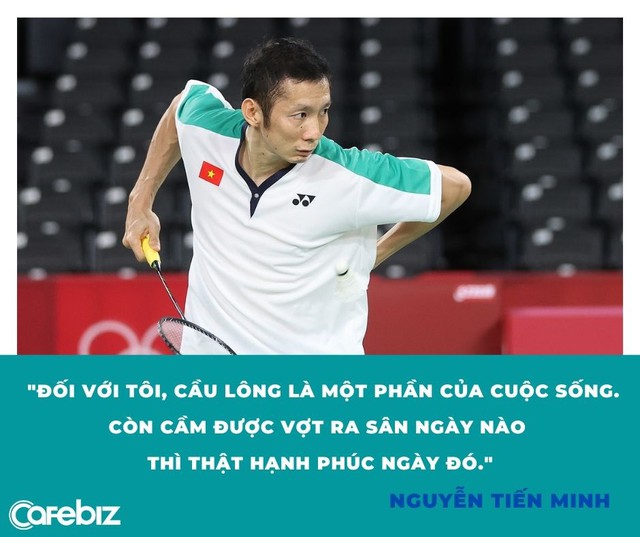 Tay trắng tại Olympic Tokyo 2020, lão tướng cầu lông Nguyễn Tiến Minh: Còn cầm được vợt là còn hạnh phúc - Ảnh 1. Tay trắng tại Olympic Tokyo 2020, lão tướng cầu lông Nguyễn Tiến Minh: Còn cầm được vợt là còn hạnh phúc - Ảnh 1.