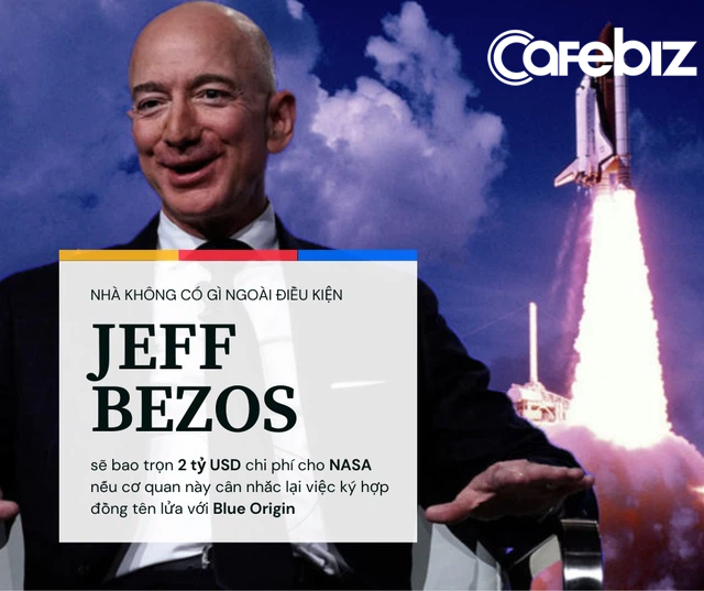 Có tiền làm việc dễ hơn hẳn: NASA nói ký hợp đồng tên lửa với SpaceX vì giá rẻ, Jeff Bezos đề nghị bao luôn 2 tỷ USD chi phí nếu cơ quan này chọn Blue Origin - Ảnh 1.