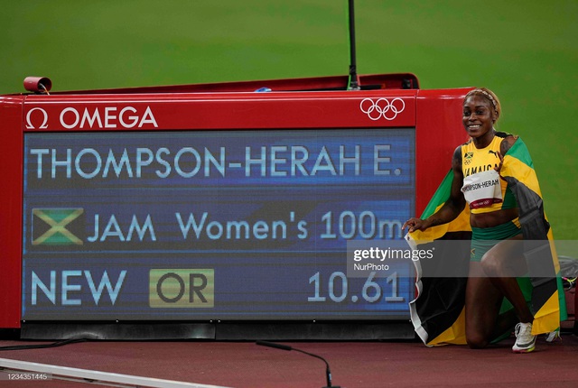 Nữ hoàng tốc độ Jamaica lấy bình luận tiêu cực làm năng lượng, phá kỷ lục 33 năm của điền kinh Olympic - Ảnh 1.