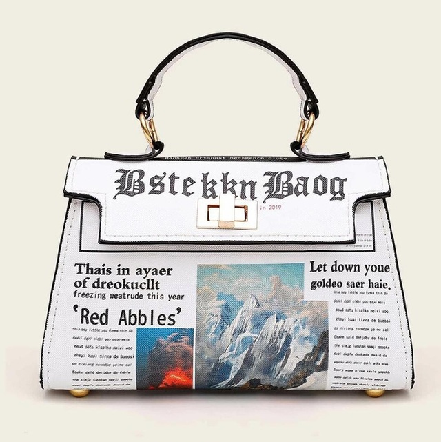 Louis Vuitton bán túi hình tờ báo hơn 2.000 USD, Shopee bán đầy loại na ná giá chỉ từ… 47K - Ảnh 7.