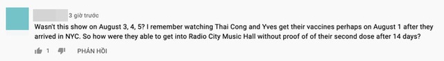 Netizen soi điểm nghi vấn trong vlog NTK Thái Công và bồ CEO đi xem show Lady Gaga tại New York, đáng ngờ nhất là quy định tiêm vắc-xin? - Ảnh 7.