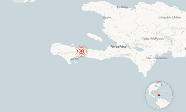  Động đất kinh hoàng ở Haiti: Hàng nghìn người thương vong chưa dứt, thảm họa kép lại sắp ập đến! - Ảnh 1.