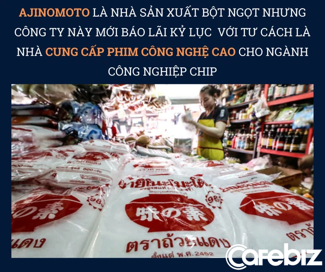 Nghiên cứu chất hoá học tổng hợp để làm bột ngọt, Ajinomoto tiện thể tạo ra vật liệu bán dẫn sử dụng trong chip nhớ, đổi đời từ nhà sản xuất thực phẩm già nua thành ông lớn trong lĩnh vực công nghệ - Ảnh 1.