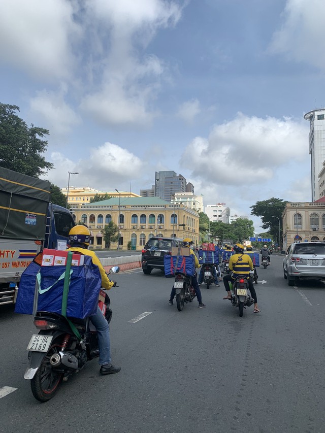 The ride-hailing application Be 're-fights': Reopening the delivery service and going to the household market in Ho Chi Minh City from August 18 - Photo 1.