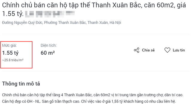 Giá nhà tập thể cũ ở Hà Nội tăng trở lại sau nhiều năm ngủ quên - Ảnh 2.