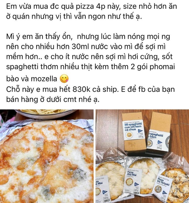 Cẩn trọng khi mua những chiếc bánh Pizza 4Ps bán tràn lan trên mạng, coi chừng khiến bạn mất tiền oan - Ảnh 13.