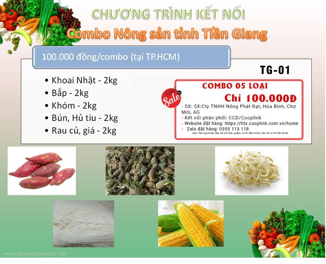 Túi combo nông sản 10kg giá 100.000 đồng gây sốt, cách nào đặt mua? - Ảnh 1.