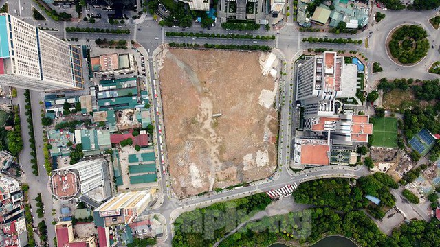 Nhìn từ Flycam khu đất 3,2ha xây dựng Đại sứ quán Mỹ trị giá 1,2 tỉ USD ở Hà Nội - Ảnh 7.