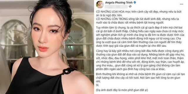 Chưa chịu dừng lại, Angela Phương Trinh tiếp tục nói đạo lý và khoe tô phở giun đất chữa bách bệnh - Ảnh 1. Chưa chịu dừng lại, Angela Phương Trinh tiếp tục nói đạo lý và khoe tô phở giun đất chữa bách bệnh - Ảnh 1.