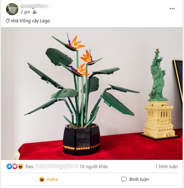 Ở nhà mùa dịch làm gì? “Trồng” bonsai LEGO sang xịn như cây thật, giá đến vài triệu/cây - Ảnh 1.