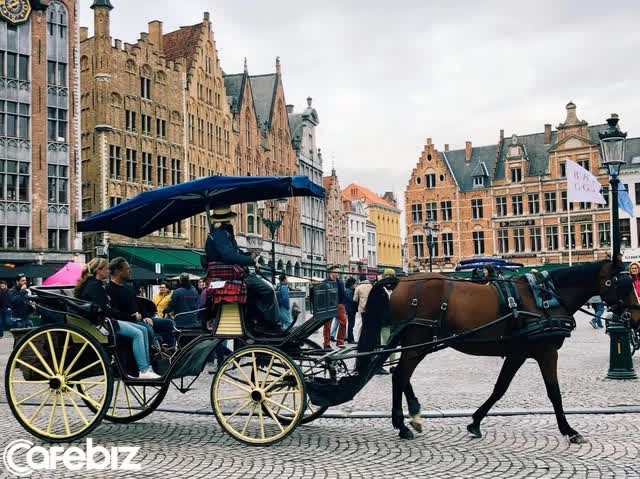 Một vòng khám phá Brugge, Bỉ trước Covid-19: Thành phố đẹp như tranh, những con kênh  thơ mộng uốn quanh những toà nhà cổ kính - Ảnh 6.