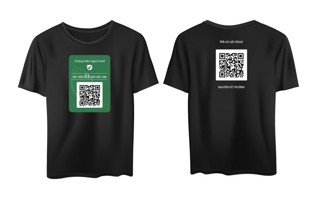 Áo “chứng nhận tiêm vaccine”, ốp điện thoại in mã QR gây sốt chợ mạng, giá chỉ từ 80K - Ảnh 9.