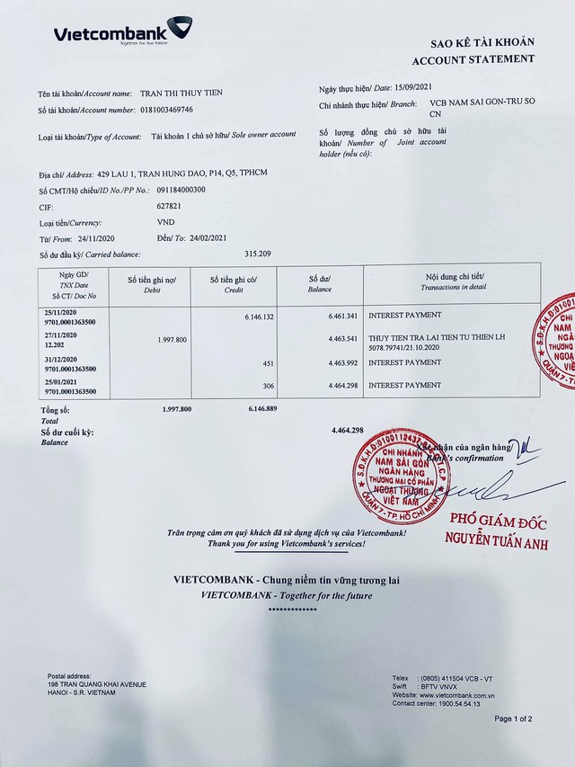 NÓNG: Thuỷ Tiên chính thức TUNG link sao kê như đã hứa và khẳng định vẫn sẽ làm thiện nguyện - Ảnh 5. NÓNG: Thuỷ Tiên chính thức TUNG link sao kê như đã hứa và khẳng định vẫn sẽ làm thiện nguyện - Ảnh 5.