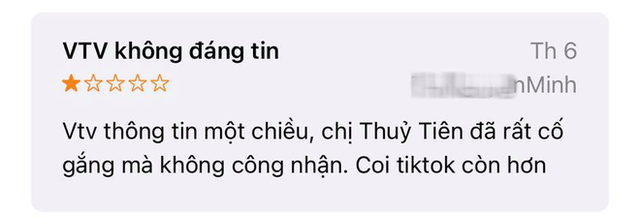 Một loạt ứng dụng của VTV nhận bão đánh giá 1 sao sau các phóng sự về lùm xùm tiền từ thiện, sao kê của nghệ sĩ - Ảnh 6.