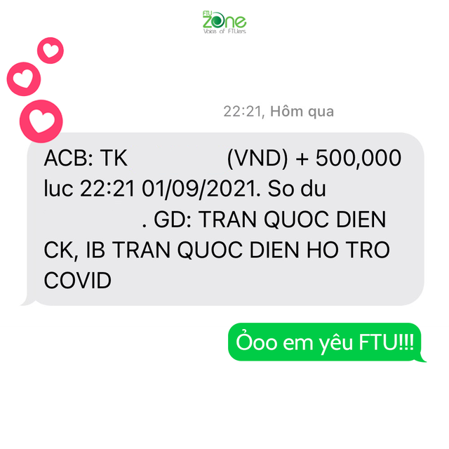 Góc trường nhà người ta: ĐH Ngoại thương tặng 500.000 đồng/người cho sinh viên khó khăn, thầy cô tận tay phát lương thực cho các trò bị mắc kẹt - Ảnh 2.