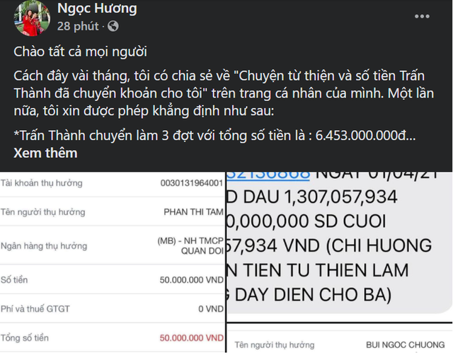  Bị réo tên vì Trấn Thành gửi hơn 6 tỷ làm từ thiện, mẹ Hà Hồ: Tôi sẽ không để ai vu khống, xúc phạm - Ảnh 1.