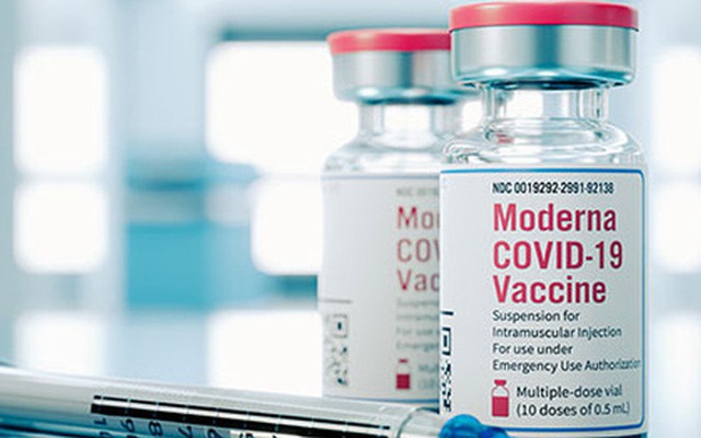 Vắc xin Moderna - Ảnh Minh hoạ.