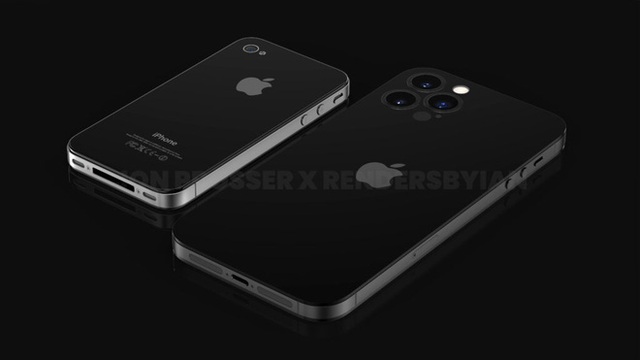 iPhone 13 has not come out yet, but iPhone 14 has leaked: No notch, titanium bezel, non-protruding camera, similar to iPhone 4 - Photo 4. iPhone 13 has not come out yet, but iPhone 14 has leaked: No notch, titanium bezel, non-protruding camera, similar to iPhone 4 - Photo 4.