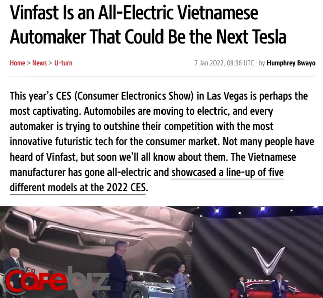 Báo Tây: VinFast sẽ là Tesla thứ 2! - Ảnh 1.