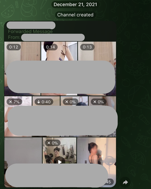  Rùng mình hội gái 18+ trên Telegram: Phơi bày loã lồ, sẵn sàng cởi sạch để khều donate hoặc dụ người xem vào link buôn bán xác thịt - Ảnh 4.
