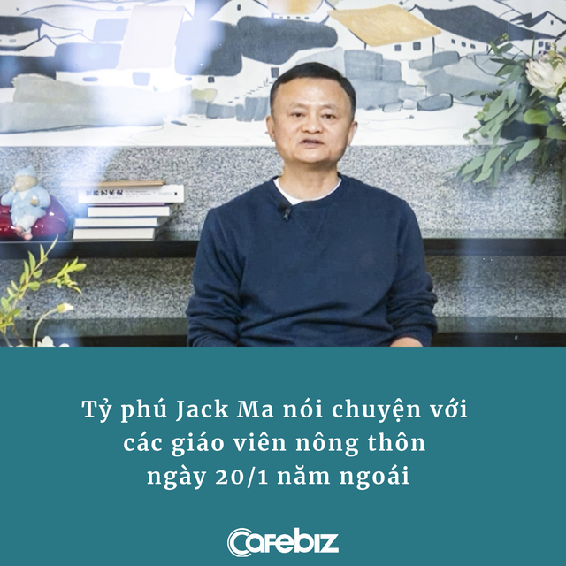 Jack Ma tái xuất đầu năm, chỉ nói một câu nhưng giọng điệu khiêm nhường khác hẳn trước kia - Ảnh 1.